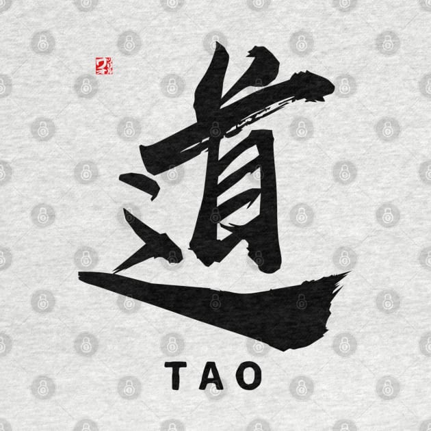 TAO (Symbol) calligraphy by Rules of the mind